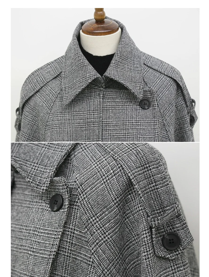 Осеннее Новое Брендовое модное женское классическое двубортное пальто-Тренч