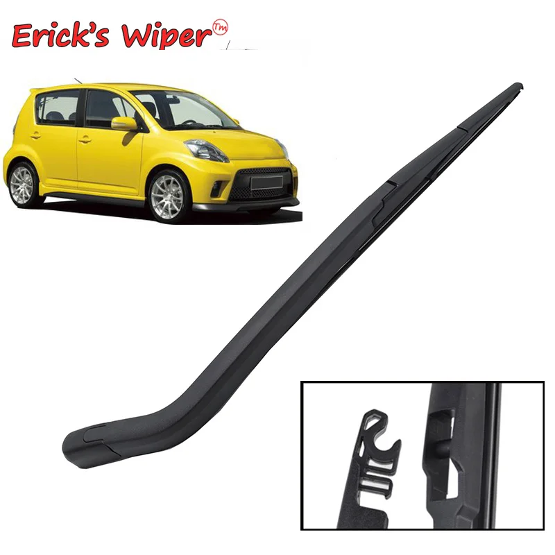 Набор задних стеклоочистителей Erick's Wiper 14 дюймов и рычага для Daihatsu Sirion MK2 2004 2012