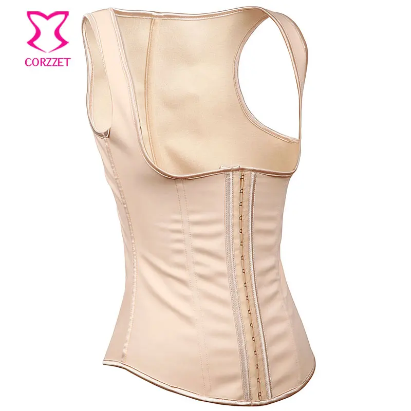 Корццет бежевый Латекс Формирователь тела прикладом Лифтер корсажный Пояс