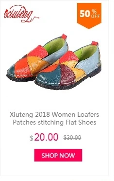 Xiuteng/; высокое качество; Mujer Chaussure; женские ботинки из натуральной кожи; повседневные женские Ботинки Martin; летние ботинки на плоской подошве; большие размеры