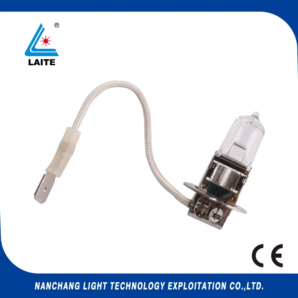 

H3 12v 55w halogen bulb 64151 12V55W PK22S dental chair light lamps free shipping-100pcs