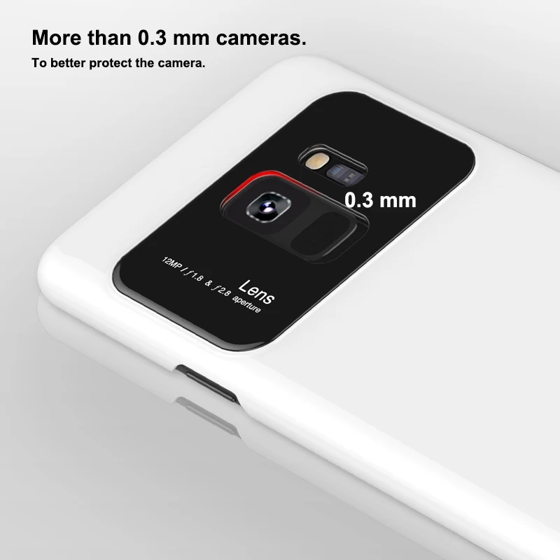 ipngve For Samsung Galaxy S9 PC + Tempered Glass Back Cover Case Protection Plus Phone Bag Fundas Coque |
