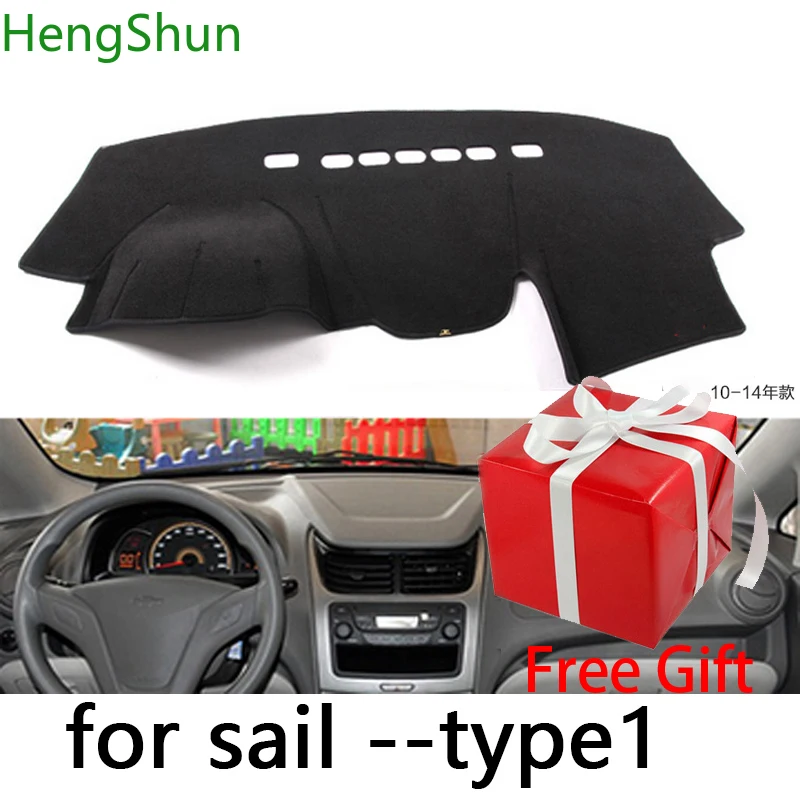 Для Chevrolet Sail 2010 2011 2012 2014 коврик для автомобильного стайлинга приборная панель
