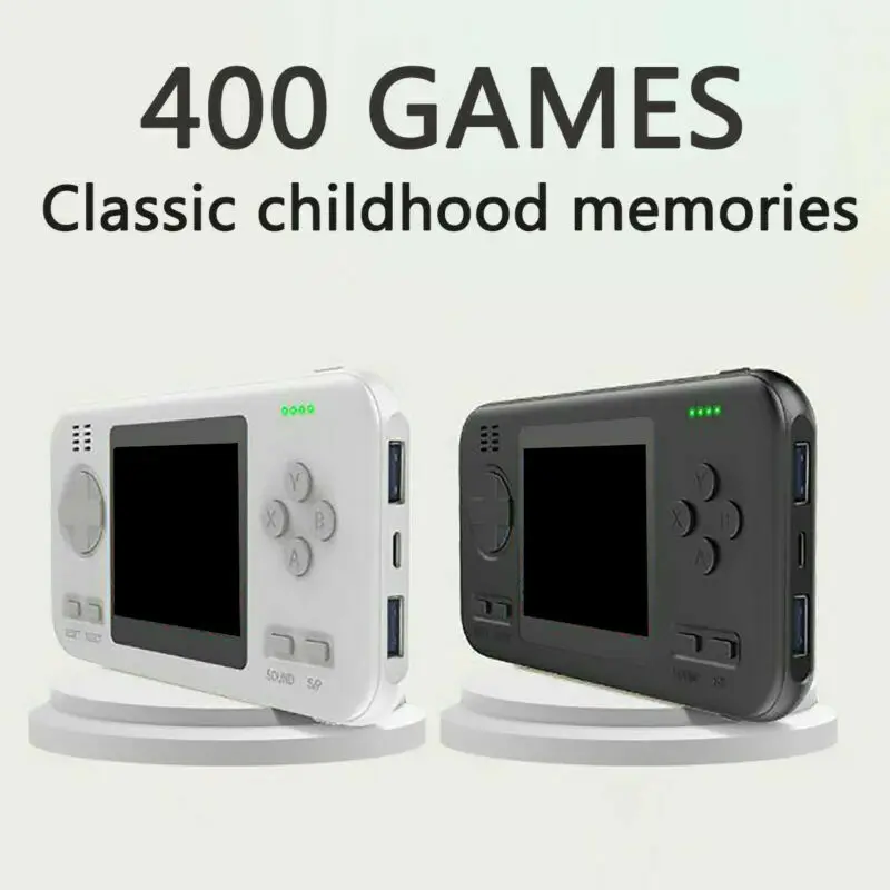 Игровой консоли портативных игровых с 8000 мА/ч Мощность банк игры портативные
