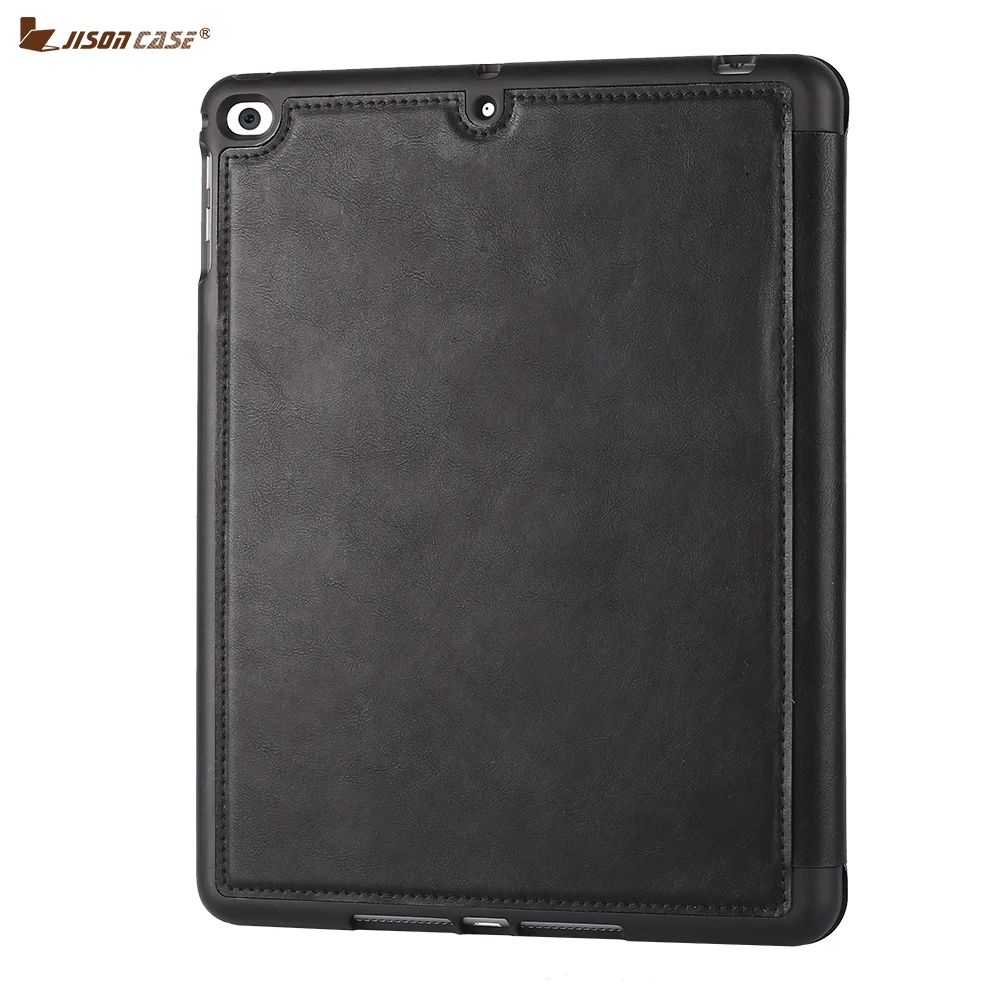 Jisoncase Funda планшет для iPad Pro 10,5 чехол покрытие из микрофибры с карандашом ТПУ задняя крышка Складная Капа Kindle