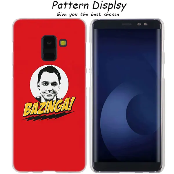 MLLSE Bazinga Теория Большого Взрыва ТВ-шоу чехол для Samsung Galaxy A6 A8 плюс A9 A7 A5 A6S A9Star Note9 8 5