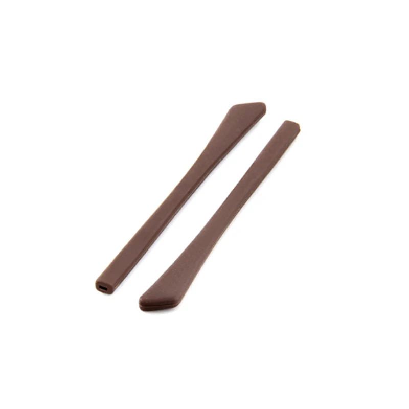 brown 1 пар/лот, очки, солнцезащитные очки, набор для скольжения, очки, наборы для ног, противоскользящие, силиконовые, ушные крючки, держатель, крючок, очки, аксессуары - Цвет: brown