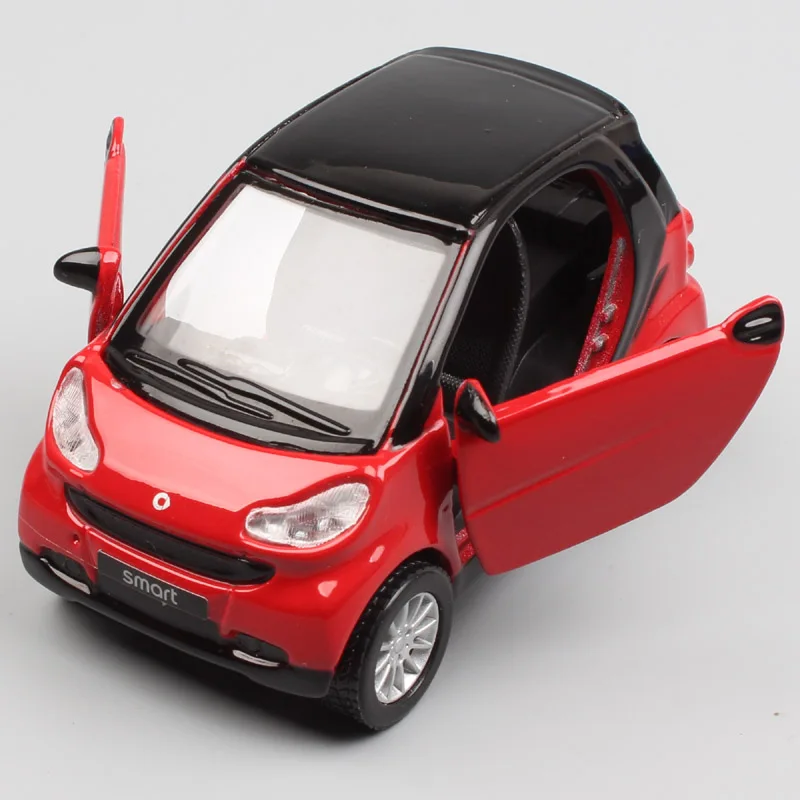 1:32 весы мини maisto smart fortwo хэтчбек оттяните назад SmartCar City Coupe микро литье под