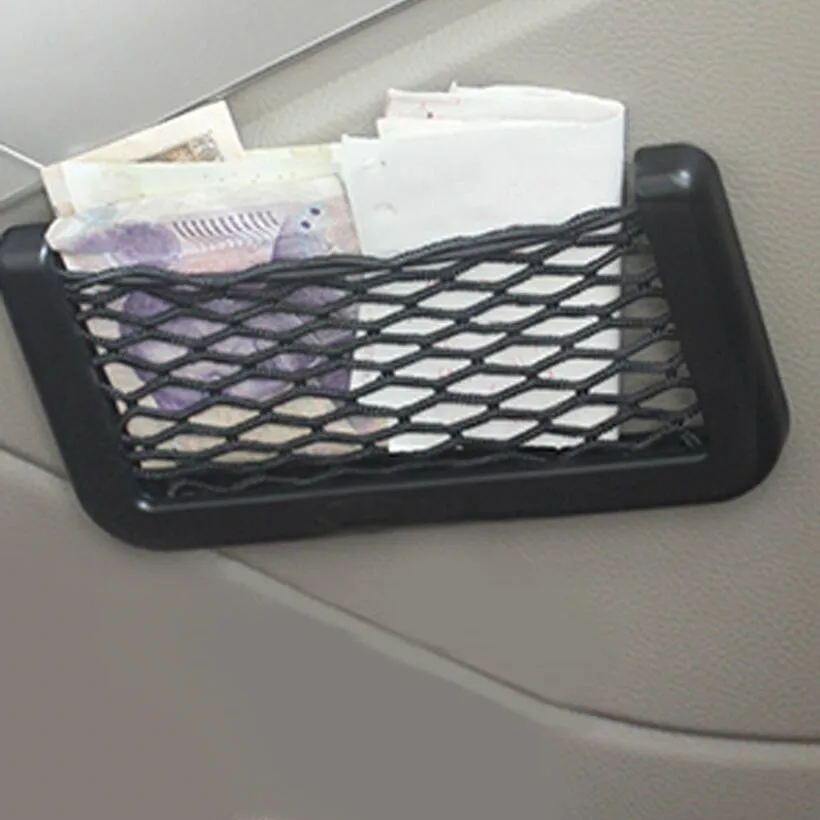Vehicle Seat Back-to-Back Storage Net Bag for BUICK Excelle VERANO GT Regal Lacrosse ENCORE Envision GL8 Enclave Car Accessories |