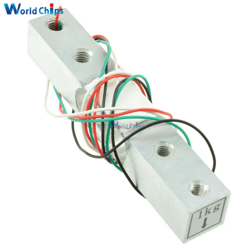 Цифровые электронные весы 1кг весовой датчик нагрузки DC 3в 12в|dc dc|cell loadcell sensor |