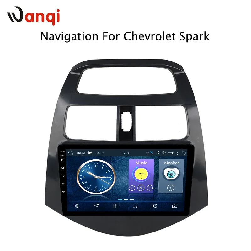 android 8,1 автомобильный DVD gps навигационный плеер стерео для CHEVROLET 2010 2011 2012- Spark Beat