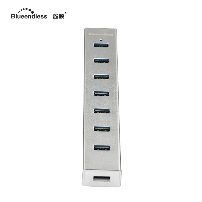 Высокоскоростной Usb 3 0 концентратор с 7 портами алюминиевый кардридер зарядное
