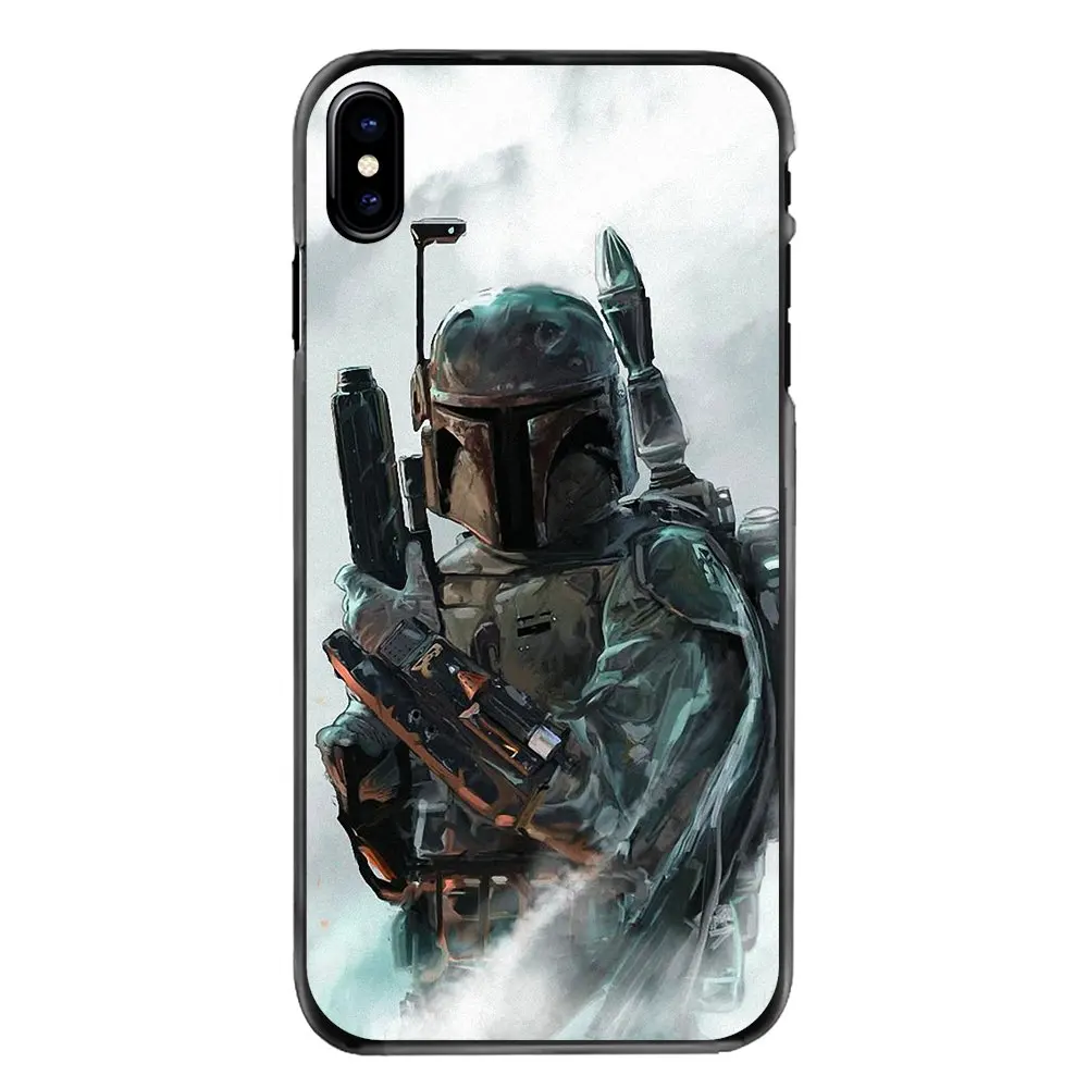 star wars darth vader boba fett Green Helmet Phone Covers For iPhone 4 4S 5 5S 5C SE 6 6S 7 8 Plus X XR XS Max iPod Touch |