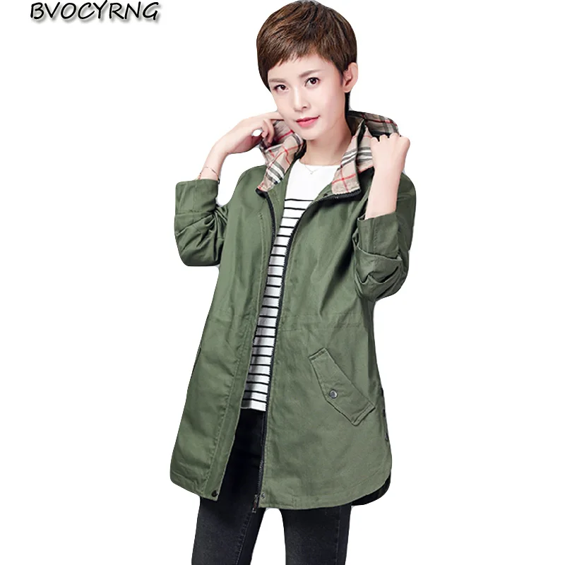 Женская ветровка с капюшоном хлопковая верхняя одежда для отдыха большие