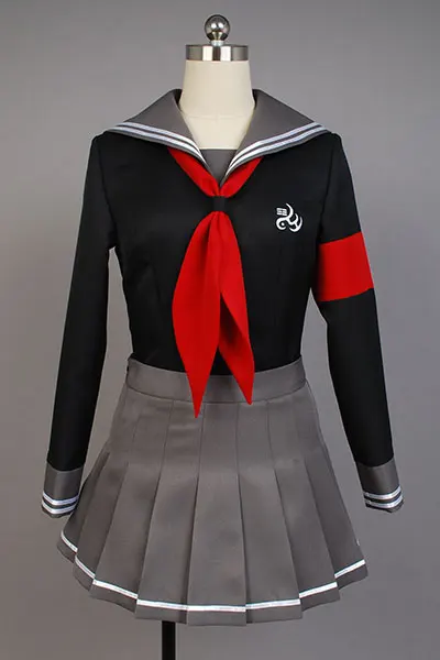 Супер DanganRonpa 2 школьная форма Peko Pekoyama топ для девочек юбка аниме хэллоуин игра