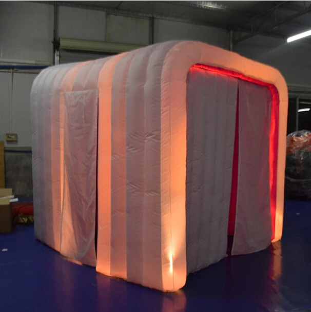 Sayok вечерние няя свадебная палатка надувная фотобудка белые 2 двери 17 цветов