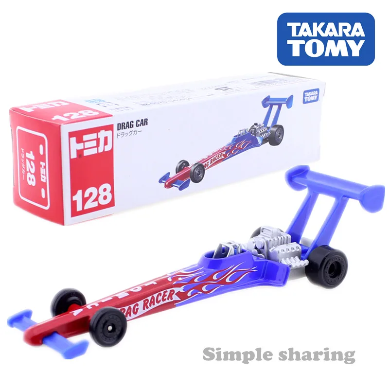 Takara Tomy Tomica no.128 Игрушечная машина для перетаскивания литья под давлением