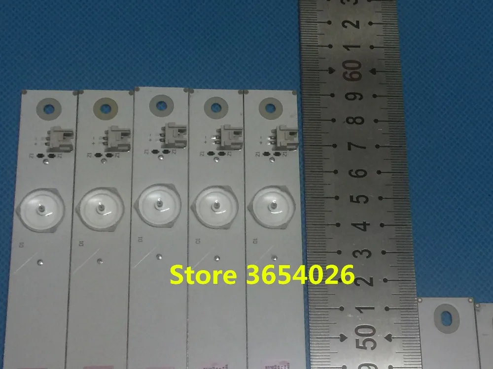 10 шт./лот для новой оригинальной осветительной ленты changhong 55D2000 LB C550F14 E5 A G1 SE 1 шт. = 4