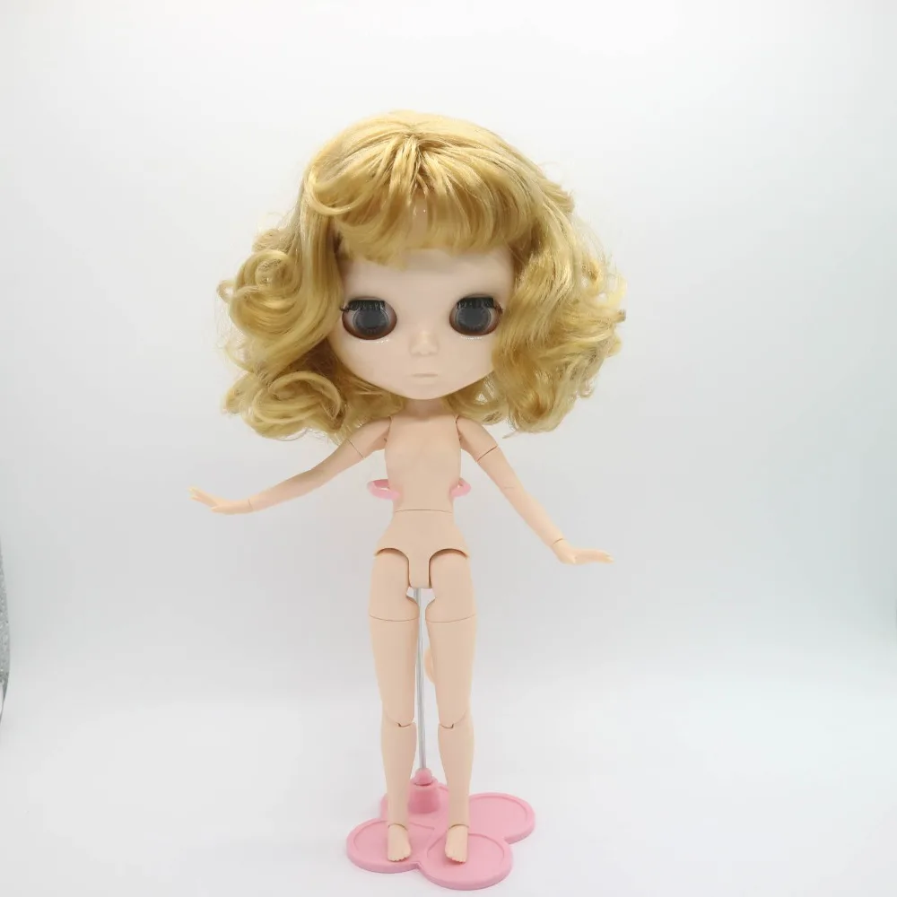 Шарнирная телесная кукла blyth без макияжа фабричная подходит для DIY 201709012|nude blythe