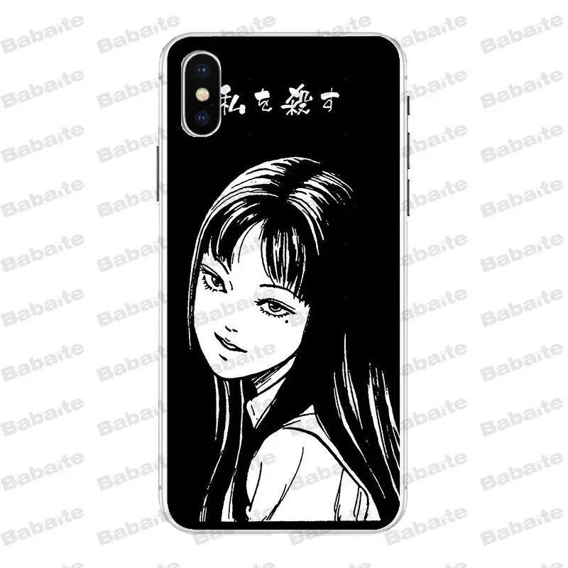 Babaite японский ужас комикс Tomie чехол для телефона для iPhone X XS XR XSMax 6 6S 7 7plus 8 8Plus Xs 5 5S 5c SE11 11pro 11promax
