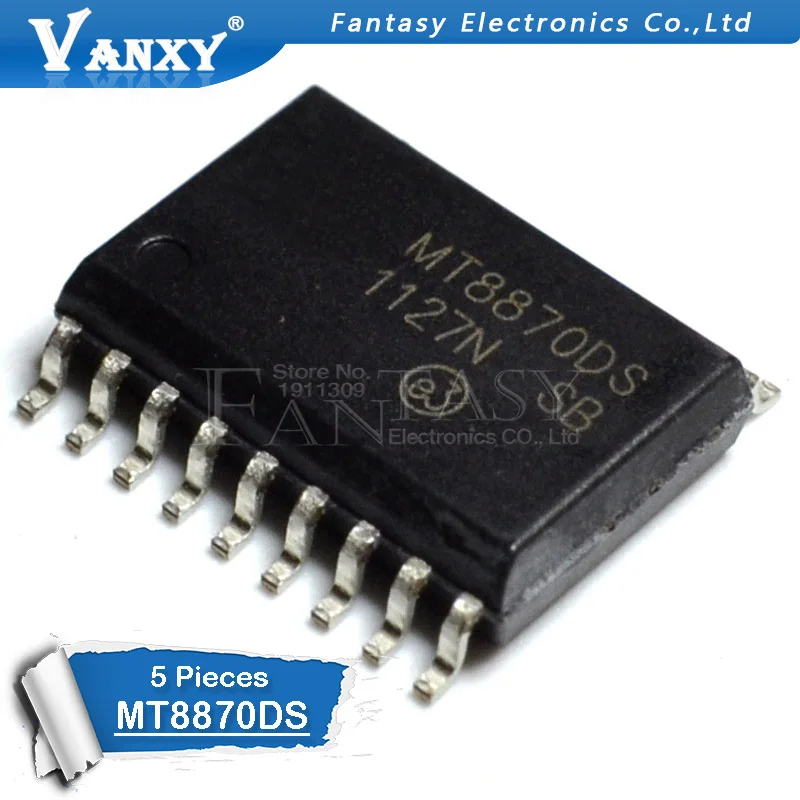 5 шт. MT8870DS SOP18 MT8870 SOP 8870DS SMD новый и оригинальный IC | Электронные компоненты
