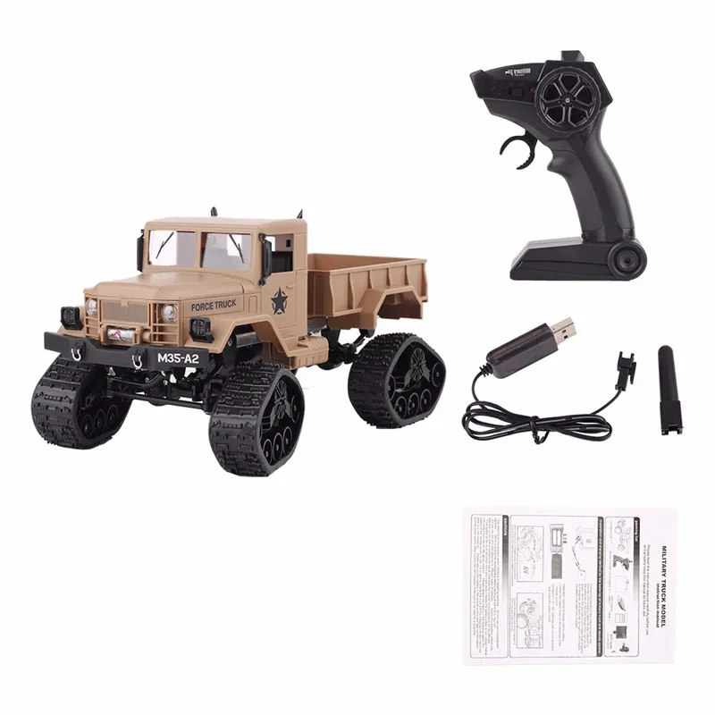 WPL 1:16 РАДИОУПРАВЛЯЕМАЯ машинка 4wd внедорожный военный автомобиль RTR 4 колесный на