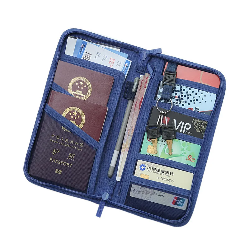 Дорожная Обложка для паспорта документов банковских карт сумки хранения
