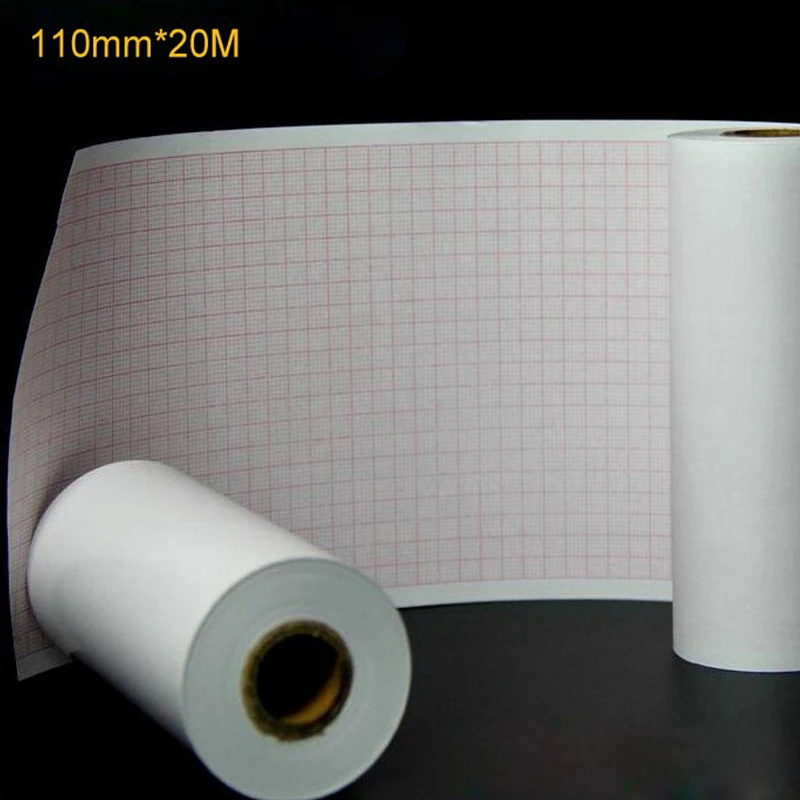 10 шт. hermal Paper Roll ECG 110 мм * 20 м для маркировки CE Digital 12 выводов 3/6 каналов Machine ECG600G