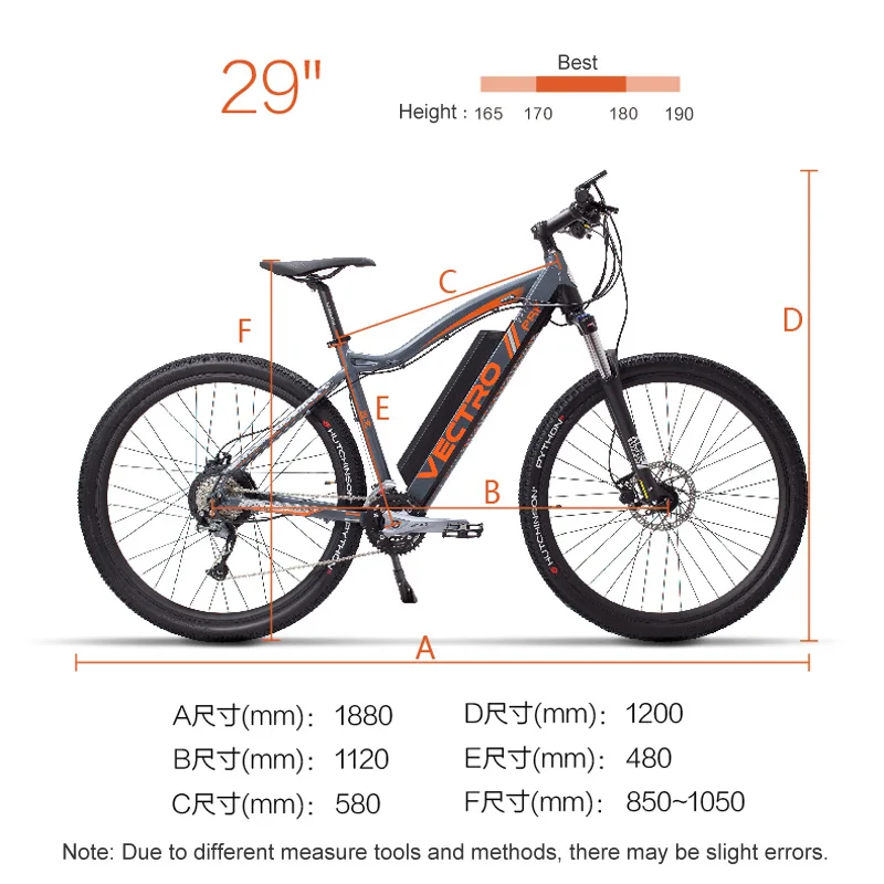 Высокое качество 29 дюймов Мощность помочь для е-байка, горный велосипед, Скрытая литий Батарея, 5 уровней помощи педалированию, Запираемые амортизационная вилка