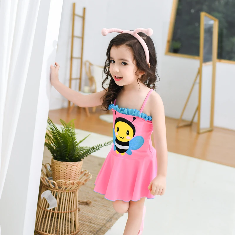 Детский слитный купальник Rhyme Lady Little Bee пляжная одежда для маленьких девочек