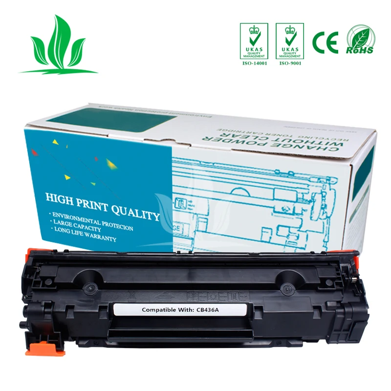 1 шт CB436A CE285A 35A 36A 85A совместимый тонер для HP P1002 P1003 P1004 P1005 P1006 P1009 M1522 P1505|Картриджи с