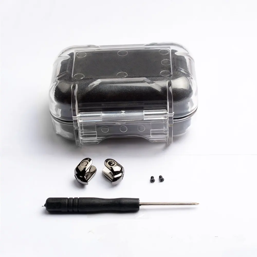 

OKCSC Metal Exchangeable Faceplates for Westone W30 W40 W50 W60 Dual Driver Earphone with Metal Screw