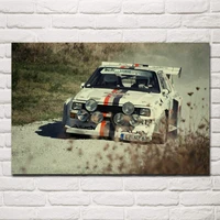 cool classic s1 rally race cars auto sport artwork fabric posters on the wall picture home art living room decoration kd384