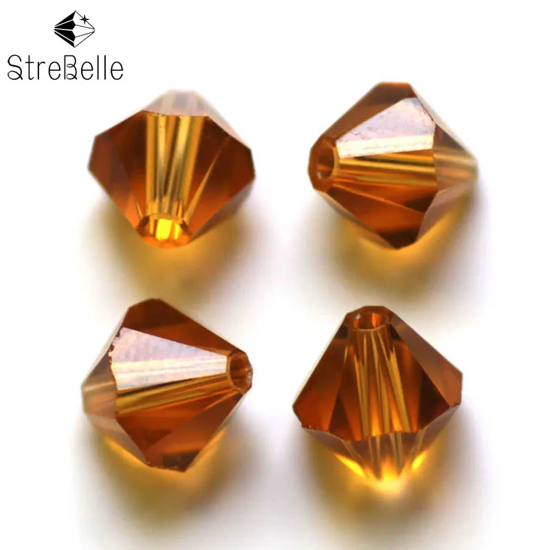 Fcatory Wholesale AAA1 16Fa 100pcs/Bag Grade AAA 10MM 5301 Crystal Bicone Beads 30 Colors Available|bead girl bags|bags europebeaded alphabet |