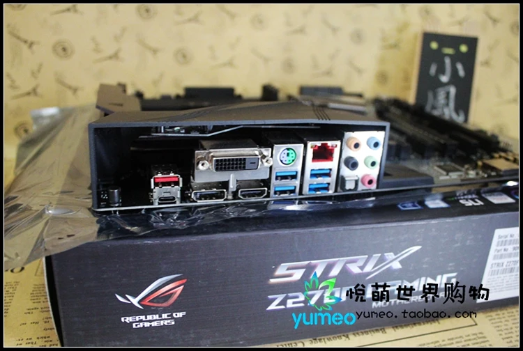 Asus ROG STRIX Z270F игровой Настольный ПК игровая доска б/у 90new