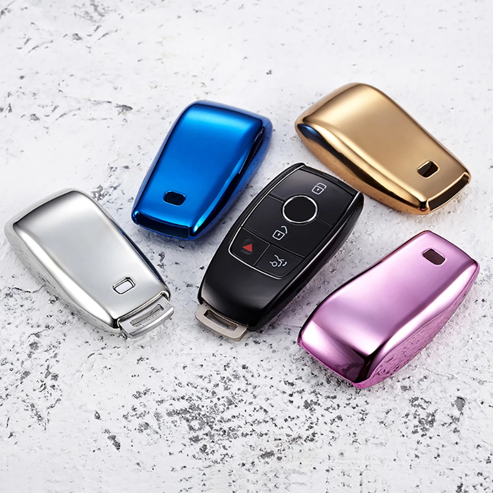 CAR case Key For Mercedes Benz New E Class W212 W213 TPU Car Remote Case Shell Protective Cover Fob Holder | Автомобили и