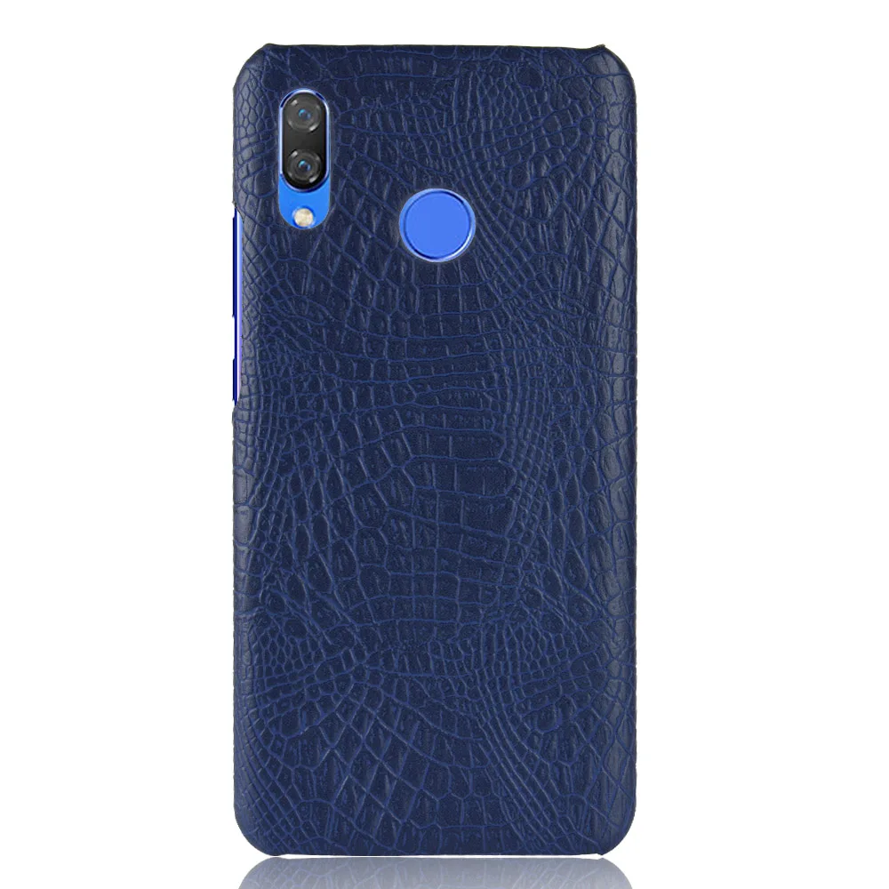 Чехол для Huawei nova 3i чехол 3 искусственная кожа + Ретро крокодиловая Жесткий Nova
