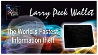 the larry peek wallet by mago larry magic tricks