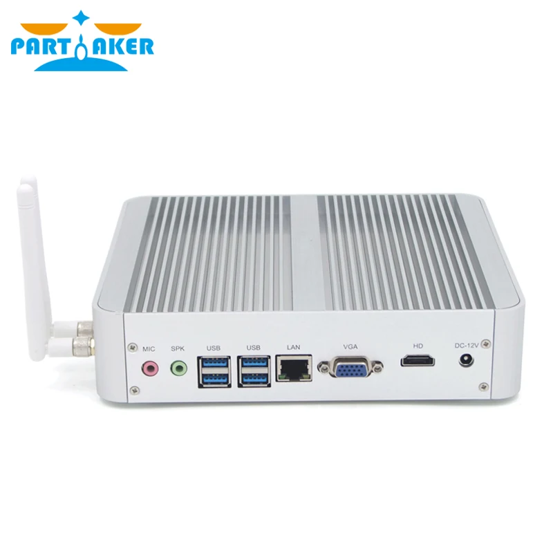B16 новые Kaby Lake безвентиляторный мини-ПК Win 10 Intel Core i5 8250U UHD Графика 620 Wifi HDMI