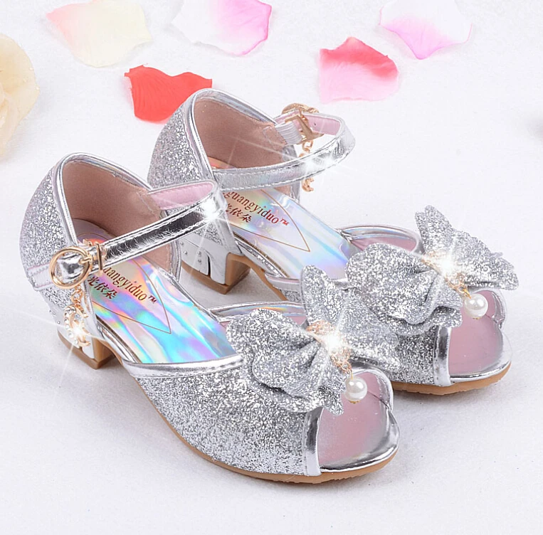 Детская обувь для малышей милые сандалии с бантом девочек модные шикарные