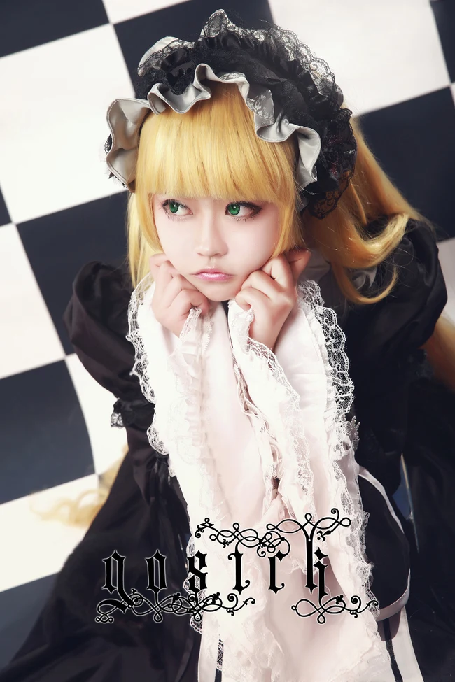 

GOSICK Victorique De Blois cos Lolita Dress Cosplay Costume Halloween costume