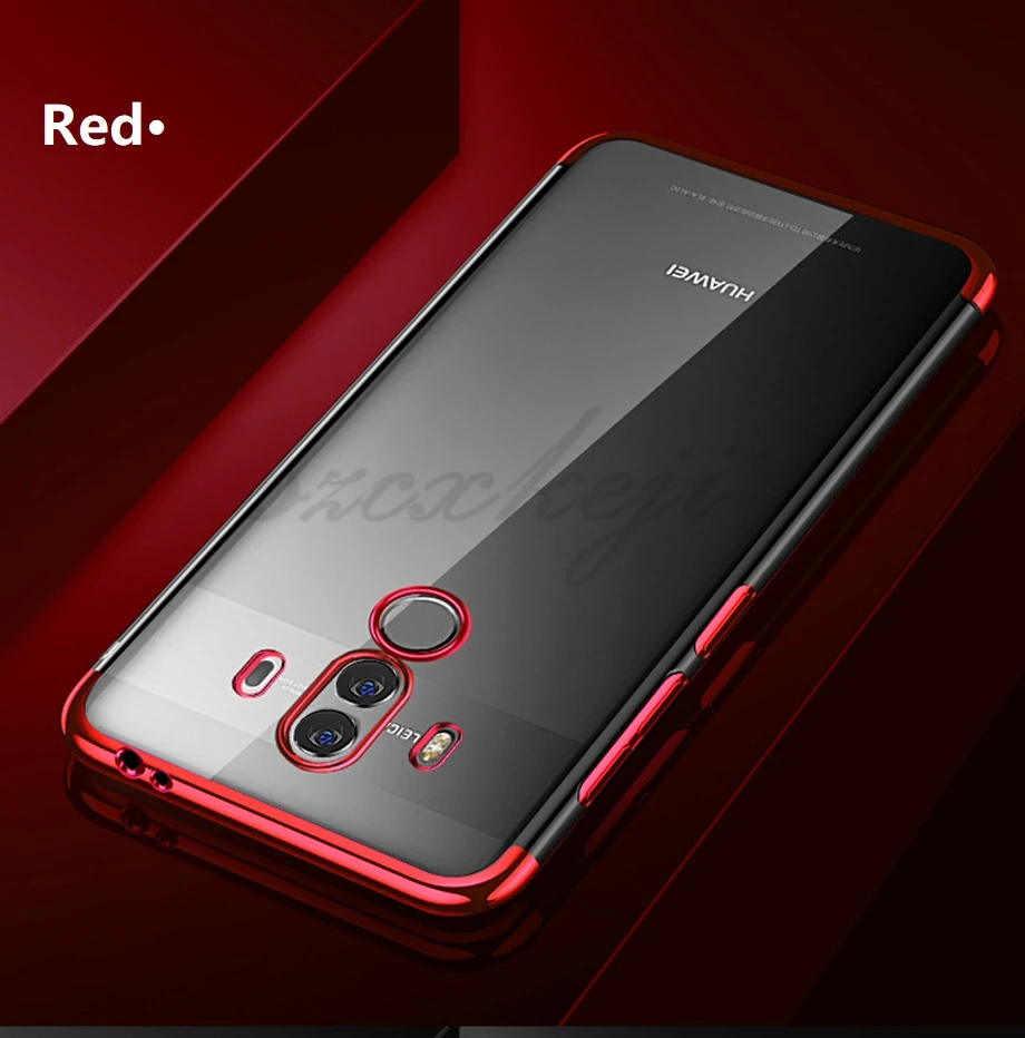 Мягкий ТПУ чехол Anxm для huawei mate 20 20X 20Pro mate 10 Pro, Ультра тонкое прозрачное покрытие, блестящий чехол для huawei mate 20 Pro