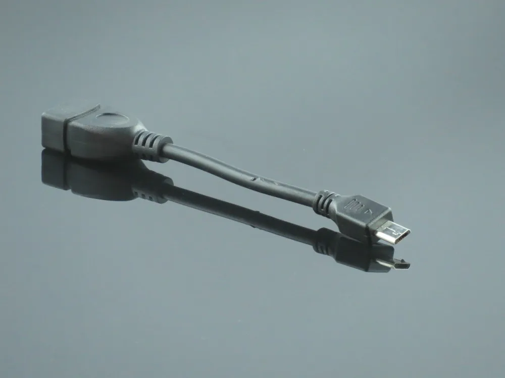 Бесплатная доставка Высокое качество USB хост OTG кабель Micro к женскому для Samsung Galaxy