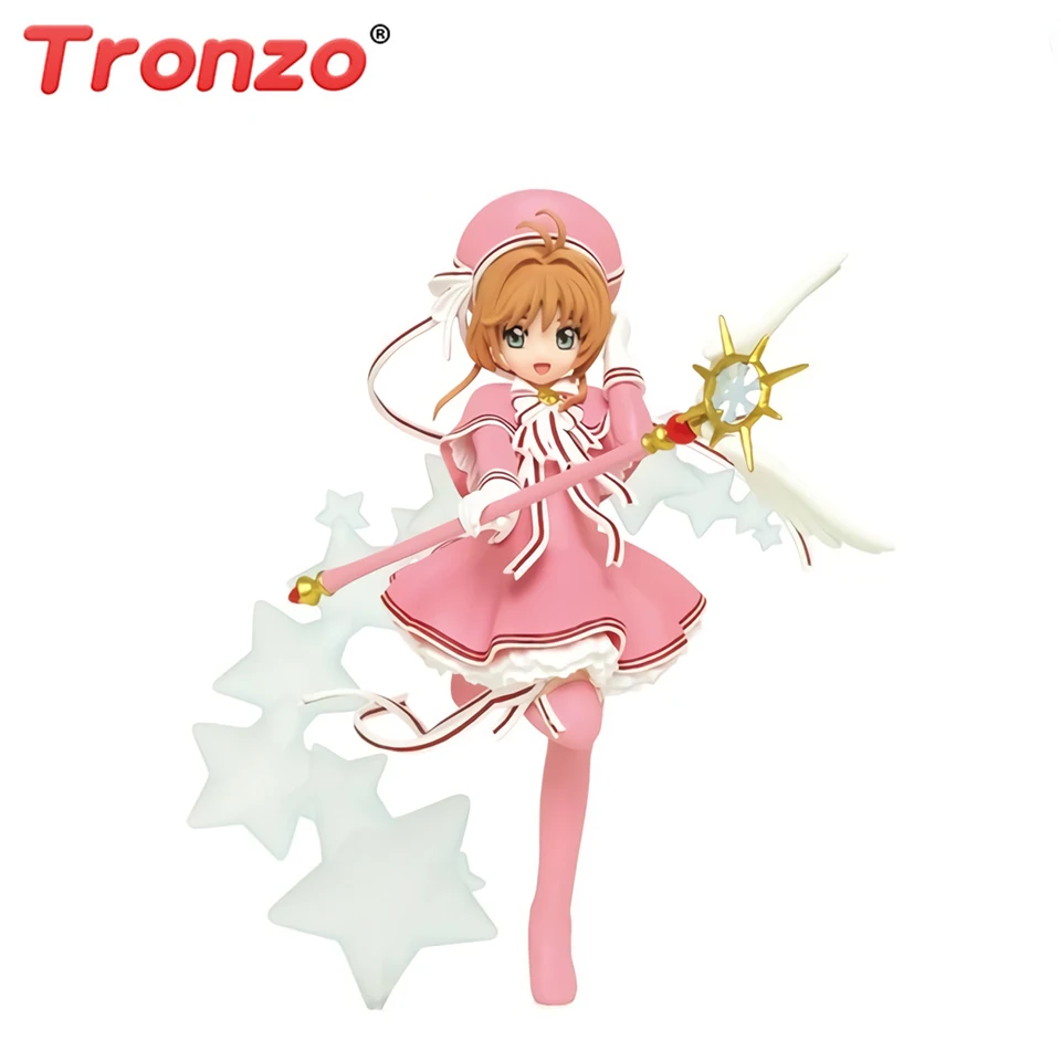 Tronzo Оригинальная фигурка TAITO карта аниме Captor Sakura сексуальная фигурка Сакура КИНОМОТО детство ПВХ фигурка модель игрушки куклы
