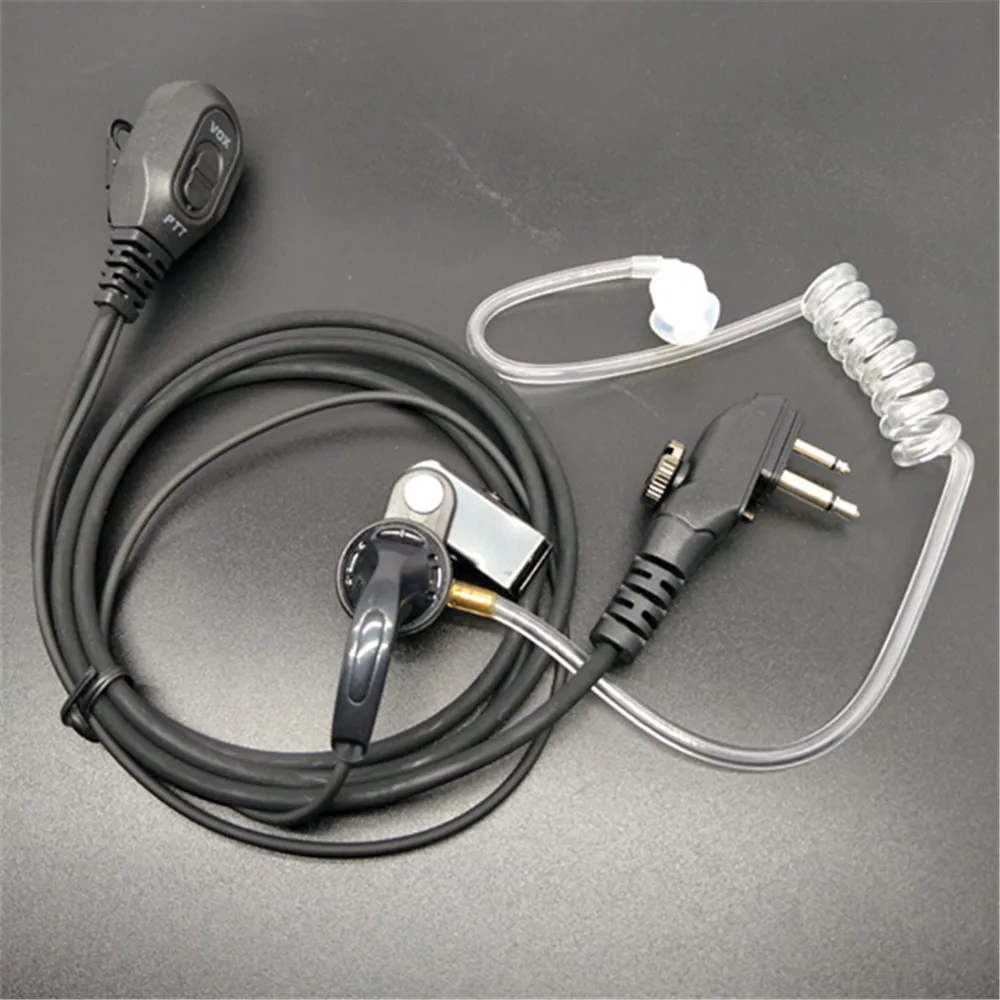 OPPXUN горячие продажи новых PTT 2 иглы наушников для HYT TC500, TC600, TC700, TC610, TC500S, TC510 рация