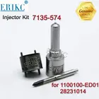 Комплект ремонтных комплектов дизельных форсунок ERIKC 7135-574, сопло G341 и клапан 9308-625C для Great Wall Hover H5 H6 1100100-ED01 28231014