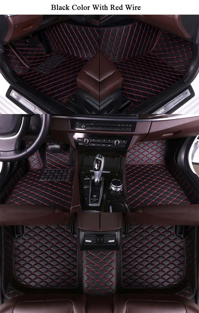 Автомобильные водонепроницаемые коврики для Mitsubishi Outlander Pajero Sport Asx 2011 2012 2013 автомобильные аксессуары коврик для ног