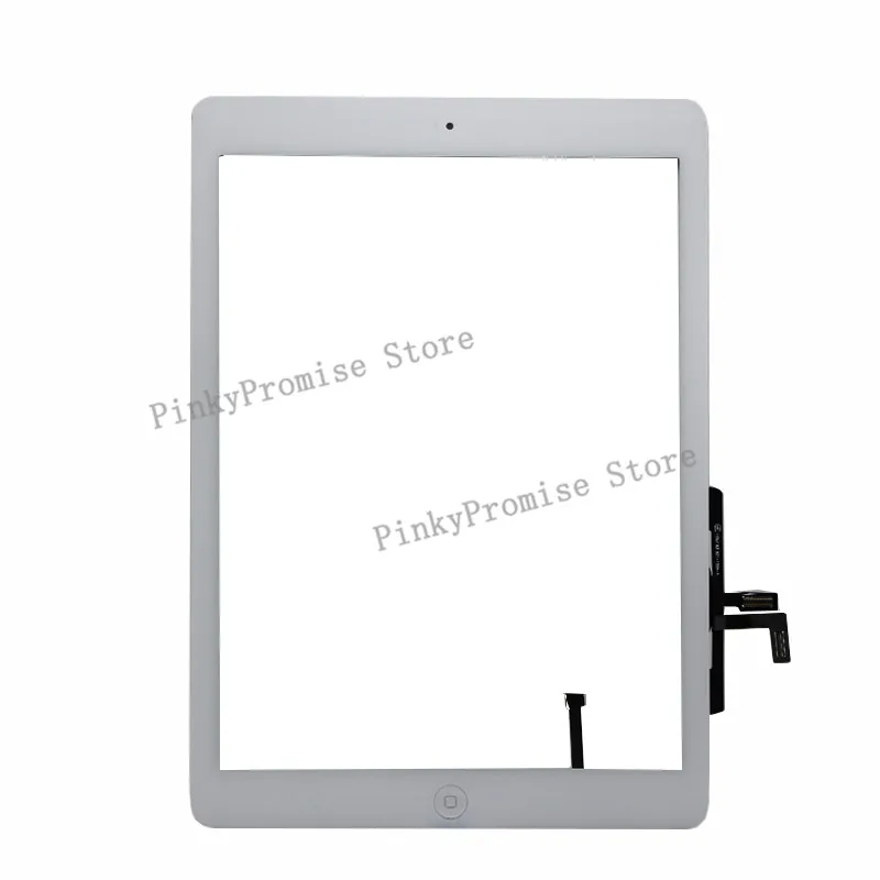 For iPad Air 1 for 5 Touch Screen Digitizer with Home Button Front Glass Display Panel Replacement A1474 A1475 A1476 | Мобильные