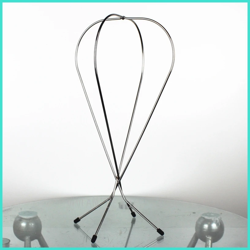 Аксессуары для волос портативные складные подставки париков из нержавеющей