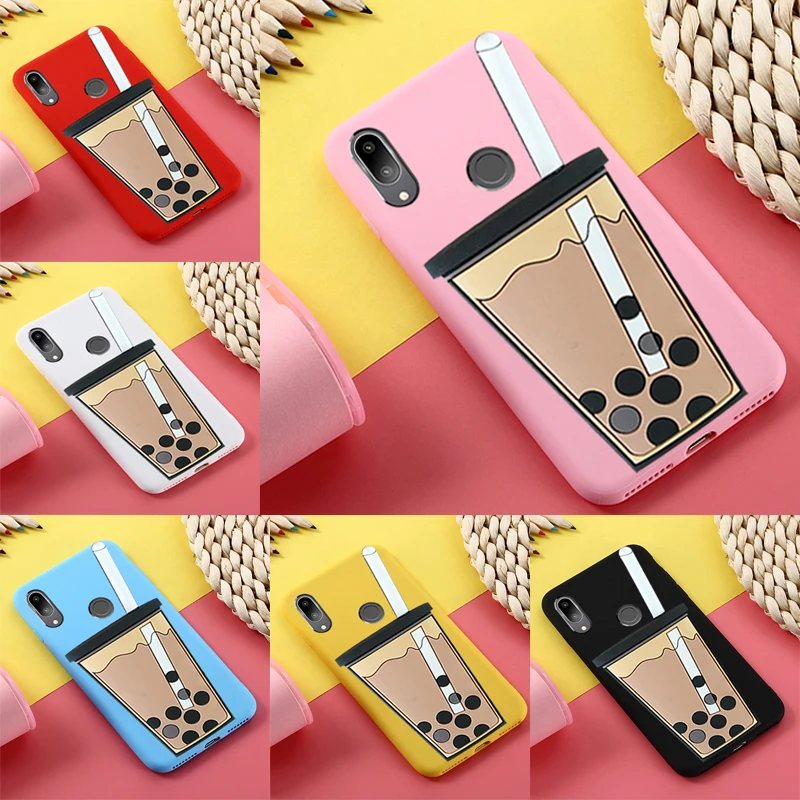 Силиконовый чехол для Huawei P9 lite P10 LITE P20 Pro Honor 9 Mate 10 Y5 2017 с объемным мультяшным